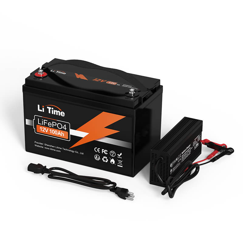 LiTime LiFePO4 12V 100Ah Tiefentladung Lithium Batterie - Image 9