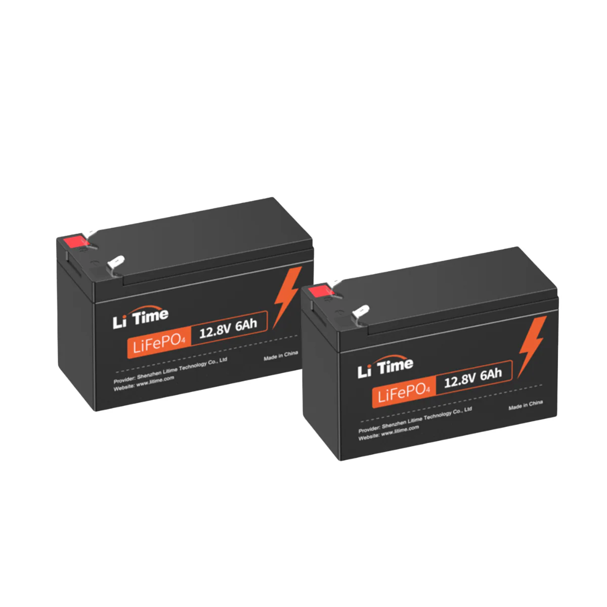 【Nicht mehr erhältlich】LiTime 12V 6Ah LiFePO4 Batterie, Eingebautes 6A BMS 76,8W Ausgangsleistung, 4000+ Tiefe Zyklen - Image 8
