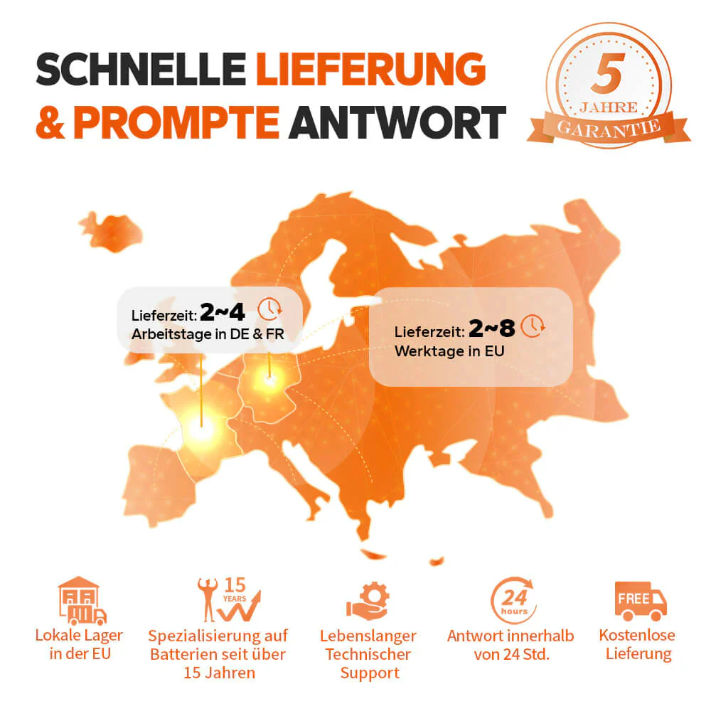 12V 100Ah H190 Deep Cycle LiFePO4 Batterie Mit Bluetooth - Wohnmobil Untersitz DIN H8 L5 Group 49, ECE R10 zertifiziert! - Image 12