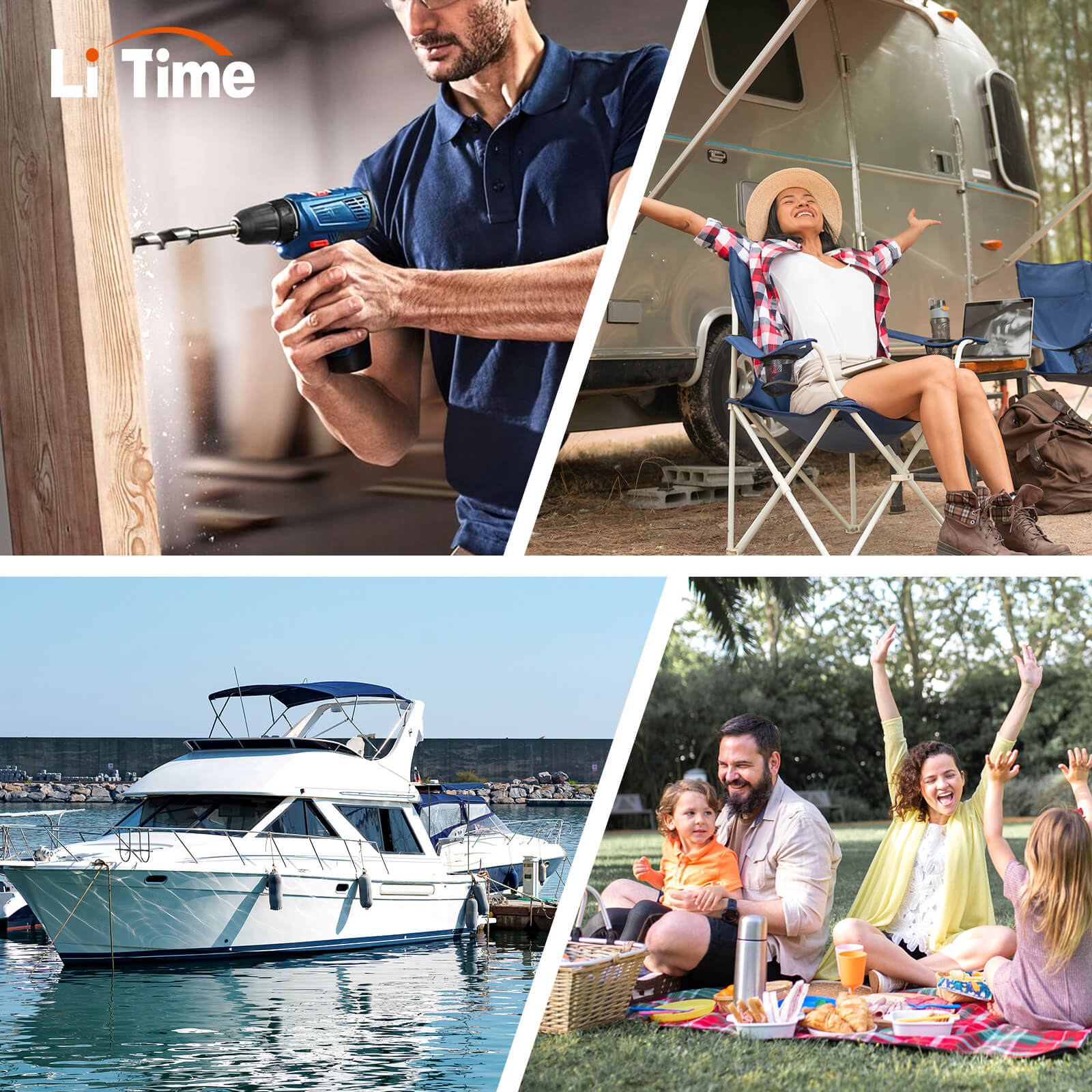 LiTime 1000W Reiner Sinsuswellen Wechselrichter 12VDC zu 230VAC Konverter - Image 9