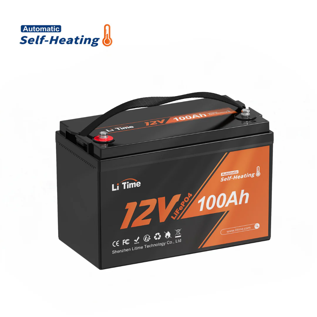 LiTime 12V 100Ah LiFePO4 Batterie mit Heizung, Low-Temp Schutz Deep Cycle LiFePO4 Batterie - Image 10