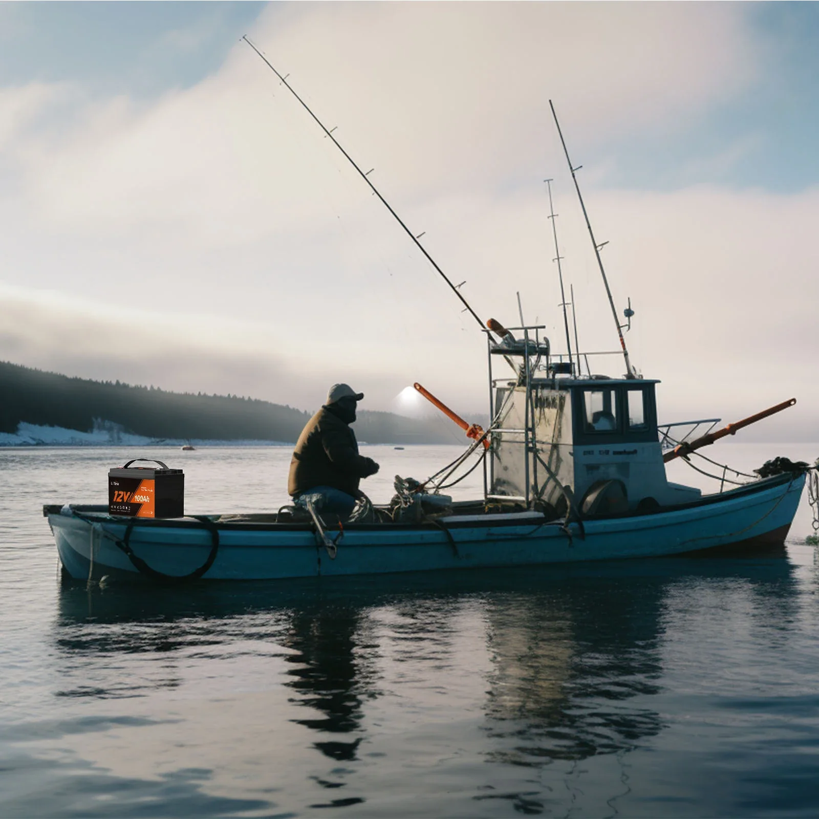 LiTime 12V 100Ah LiFePO4 Batterie mit Heizung, Low-Temp Schutz Deep Cycle LiFePO4 Batterie - Image 9