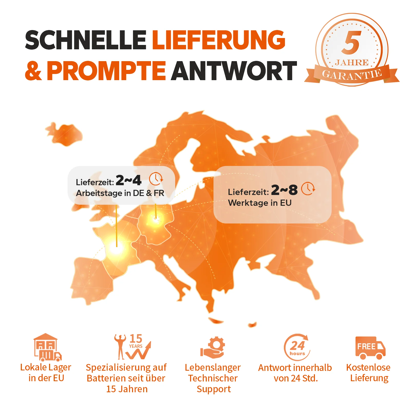 LiTime 12V 300Ah Deep Cycle Lithium LiFePO4 Batterie - Image 6