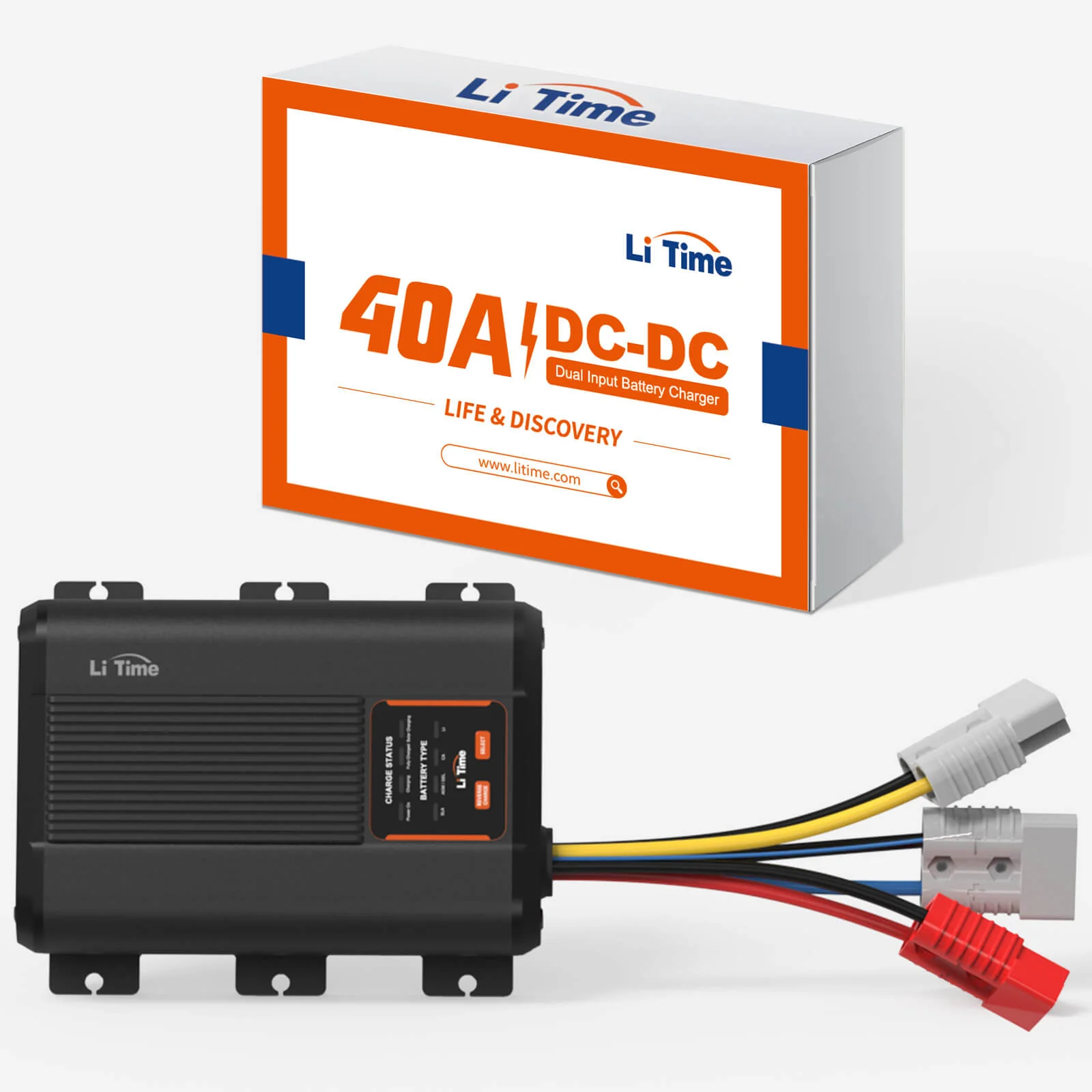 LiTime 12V 40A DC zu DC Batterieladegerät mit MPPT für 12V LiFePO4, Blei-Säure, SLA, Gel, AGM und Calcium-Batterien - Image 8