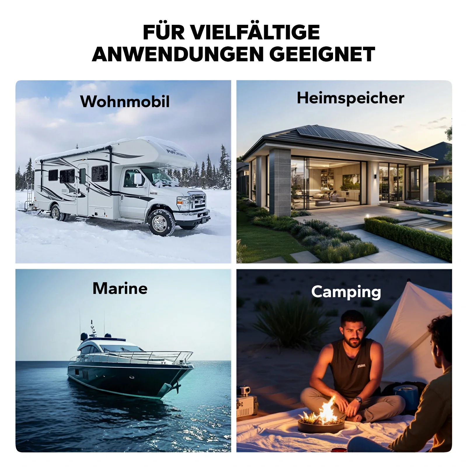 LiTime 2000W Reiner Sinsuswellen Wechselrichter 12VDC zu 230VAC Konverter - Image 8