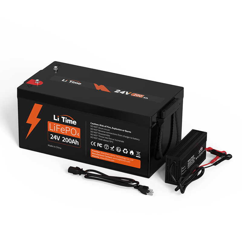 LiTime LiFePO4 24V 200Ah Group 8D Deep Cycle Lithium Batterie - Image 11