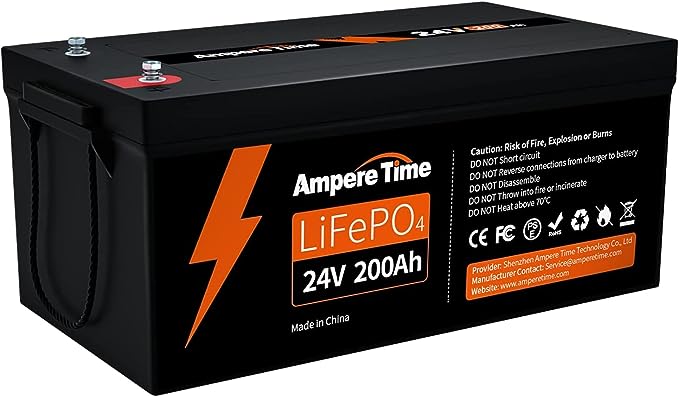 LiTime LiFePO4 24V 200Ah Group 8D Deep Cycle Lithium Batterie - Image 12